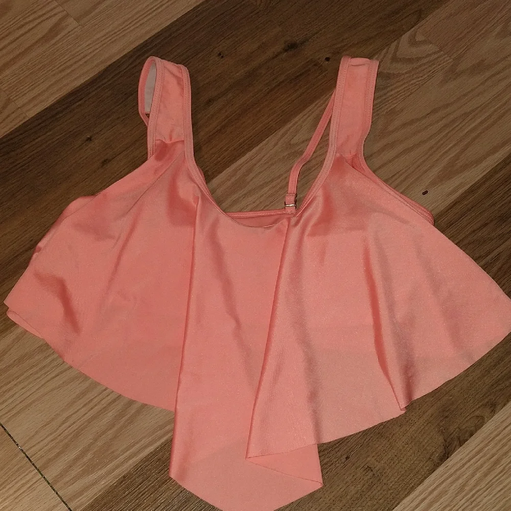 Handkerchief Style Swim Top - Picture 1 of 3
